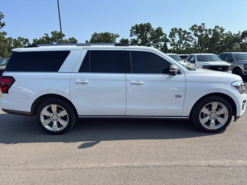 2024 Oxford White Ford Expedition Max King Ranch 4X4 SUV