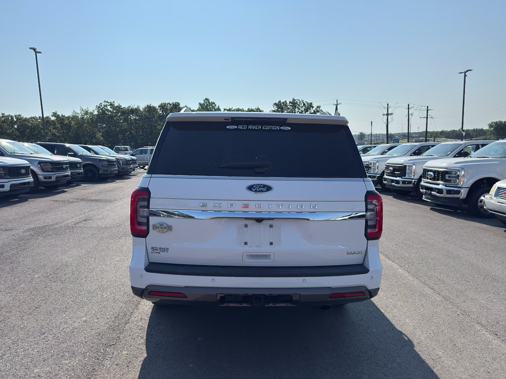 2024 Oxford White Ford Expedition Max King Ranch 4X4 SUV