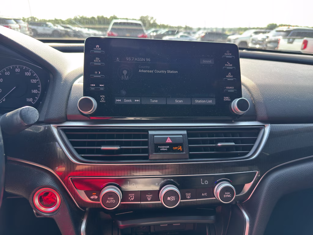 2021 Platinum White Pearl Honda Accord Sport FWD Sedan
