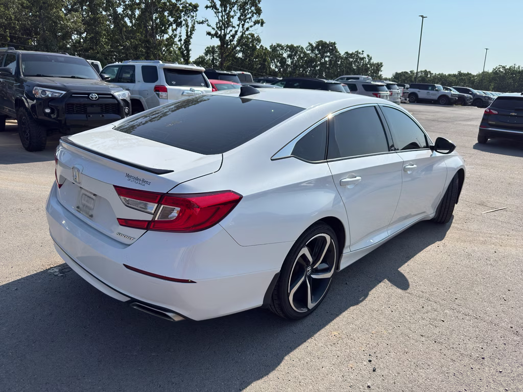 2021 Platinum White Pearl Honda Accord Sport FWD Sedan