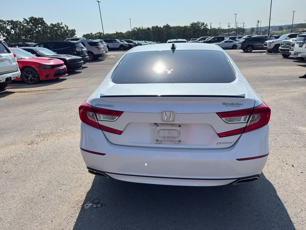 2021 Platinum White Pearl Honda Accord Sport FWD Sedan