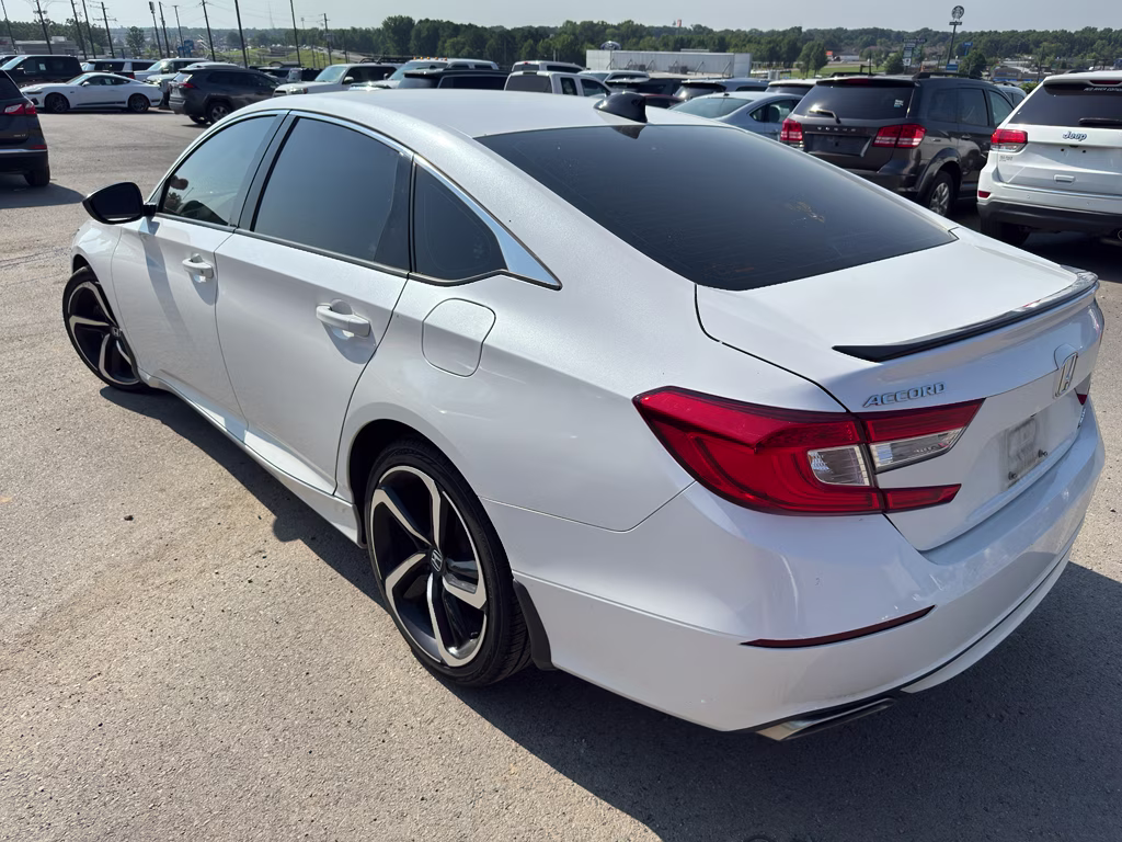 2021 Platinum White Pearl Honda Accord Sport FWD Sedan