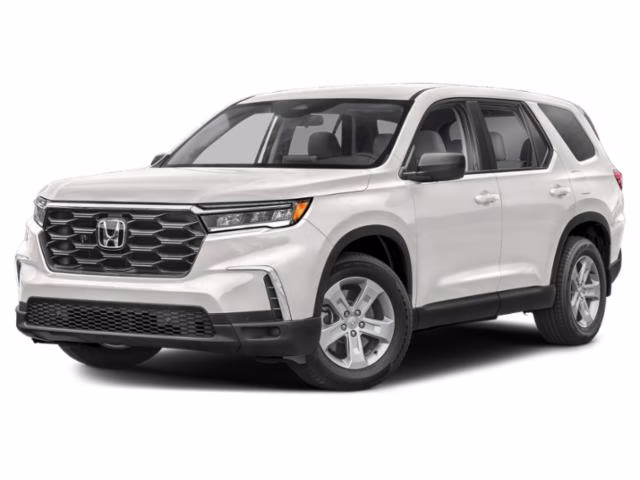 2023 Platinum White Pearl Honda Pilot LX FWD SUV