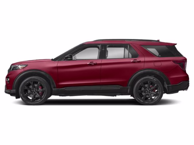 2023 Red Metallic Ford Explorer ST 4X4 SUV