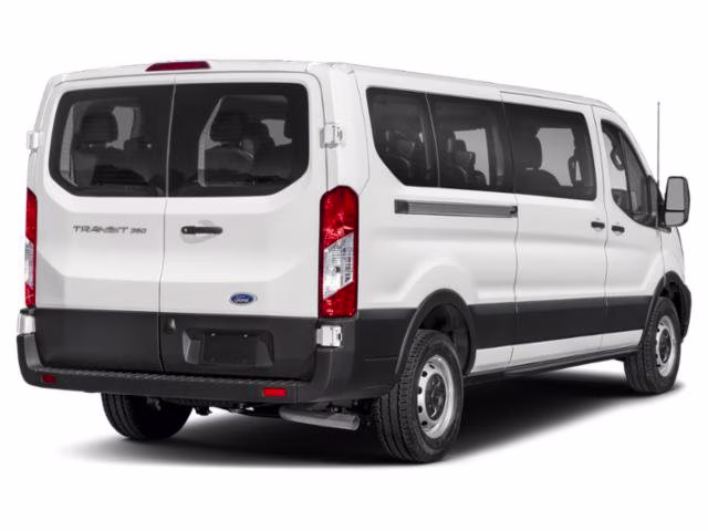 2023 Oxford White Ford Transit Passenger Wagon XLT RWD Van