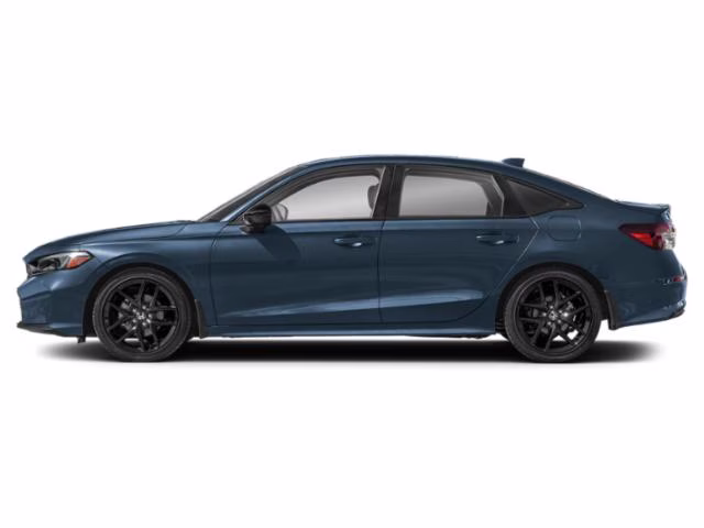 2026 Blue Lagoon Pearl Honda Civic Sport FWD Sedan