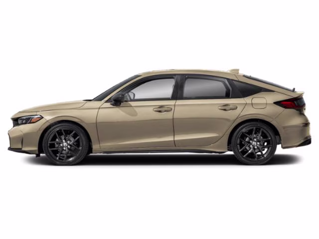 2026 Sand Dune Pearl Honda Civic Sport FWD Hatchback