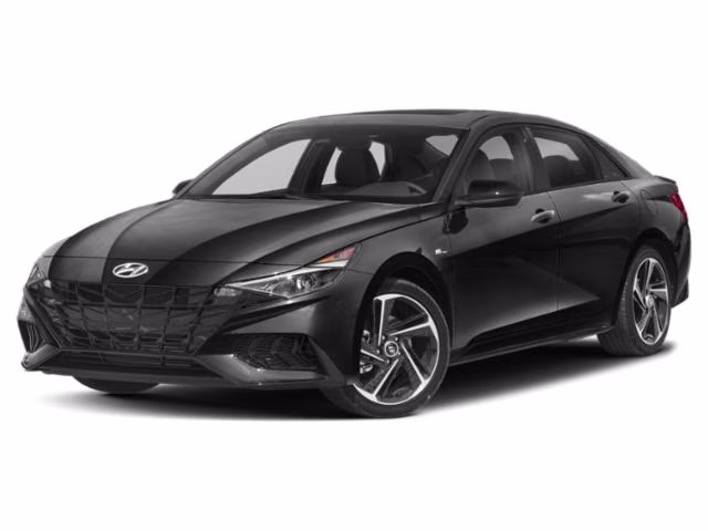 2023 Phantom Black Hyundai Elantra N Line FWD Sedan