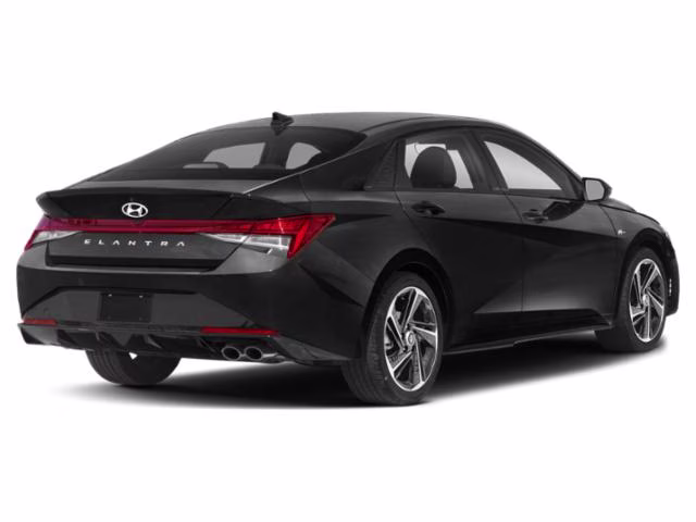2023 Phantom Black Hyundai Elantra N Line FWD Sedan