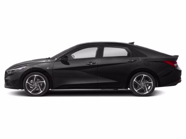 2023 Phantom Black Hyundai Elantra N Line FWD Sedan