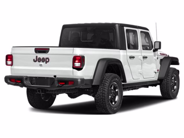 2022 Bright White Clearcoat Jeep Gladiator Rubicon 4X4 Truck