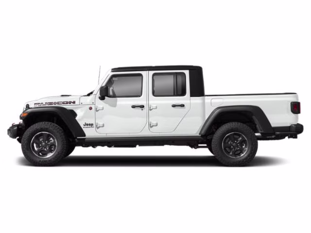 2022 Bright White Clearcoat Jeep Gladiator Rubicon 4X4 Truck