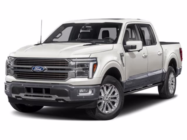 2025 Star White Metallic Tri-Coat/Marsh Gray Ford F-150 King Ranch 4X4 Truck