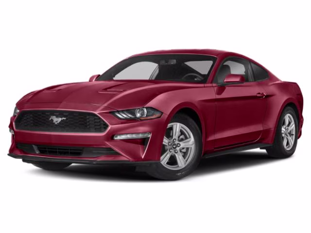 2021 Red Metallic Ford Mustang EcoBoost RWD Coupe