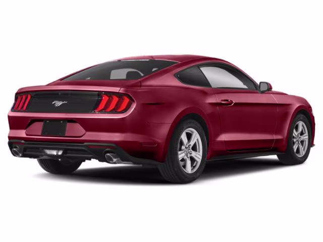 2021 Red Metallic Ford Mustang EcoBoost RWD Coupe