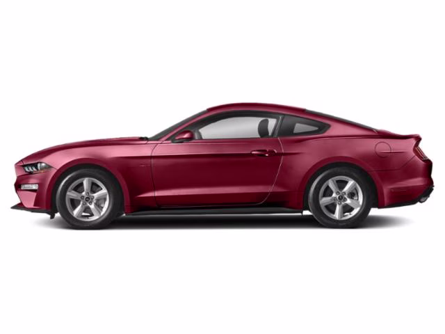 2021 Red Metallic Ford Mustang EcoBoost RWD Coupe
