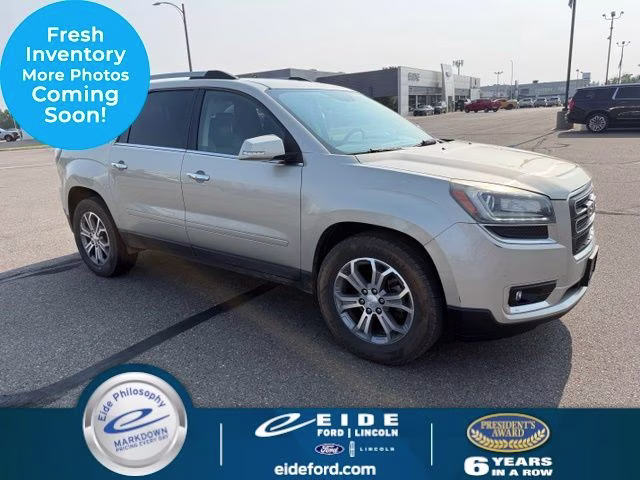 2016 Sparkling Silver Metallic GMC Acadia SLT-1 AWD SUV
