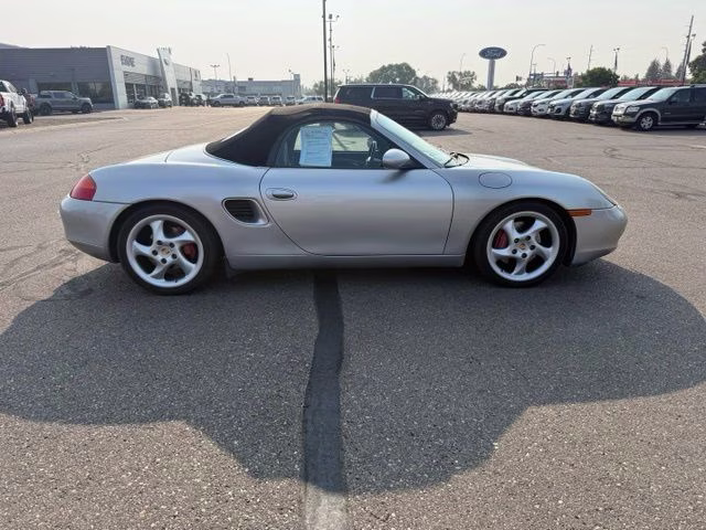 2001 Arctic Silver Metallic Porsche Boxster S RWD Convertible