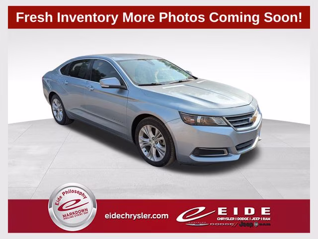 2015 Silver Chevrolet Impala LT FWD Sedan