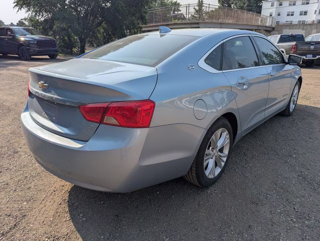 2015 Silver Chevrolet Impala LT FWD Sedan