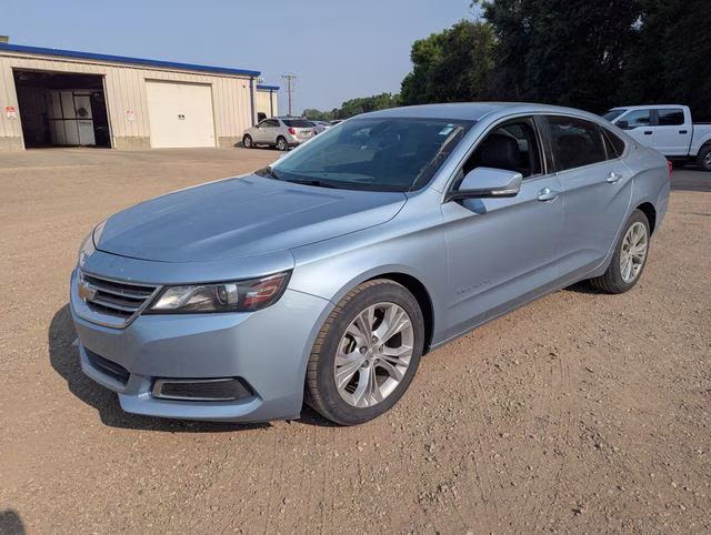 2015 Silver Chevrolet Impala LT FWD Sedan