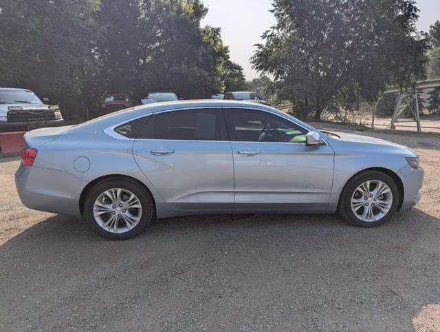 2015 Silver Chevrolet Impala LT FWD Sedan