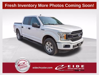 2020 White Ford F-150 XL 4X4 Truck