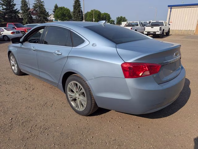 2015 Silver Chevrolet Impala LT FWD Sedan