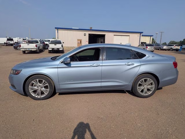 2015 Silver Chevrolet Impala LT FWD Sedan