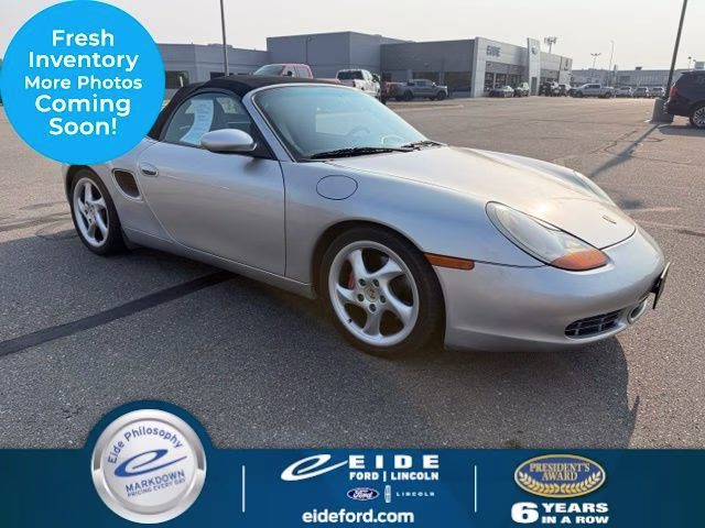 2001 Arctic Silver Metallic Porsche Boxster S RWD Convertible