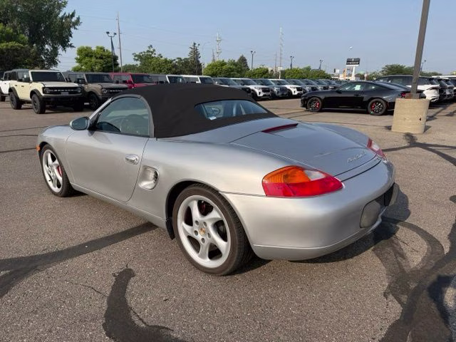 2001 Arctic Silver Metallic Porsche Boxster S RWD Convertible