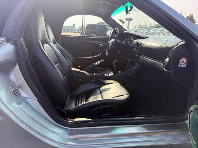 2001 Silver Porsche Boxster S RWD Convertible