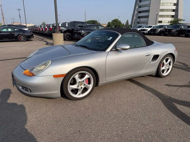 2001 Arctic Silver Metallic Porsche Boxster S RWD Convertible