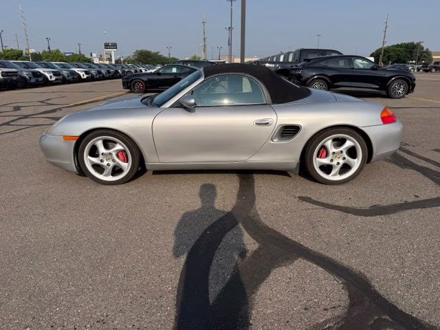 2001 Arctic Silver Metallic Porsche Boxster S RWD Convertible