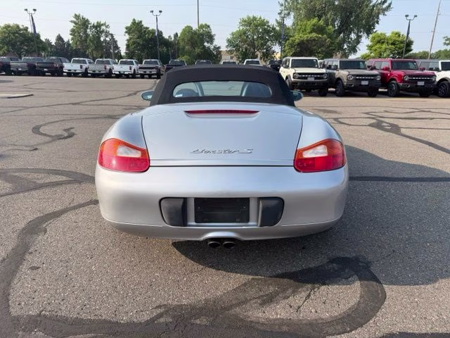 2001 Arctic Silver Metallic Porsche Boxster S RWD Convertible