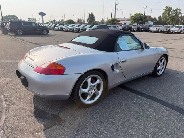 2001 Arctic Silver Metallic Porsche Boxster S RWD Convertible