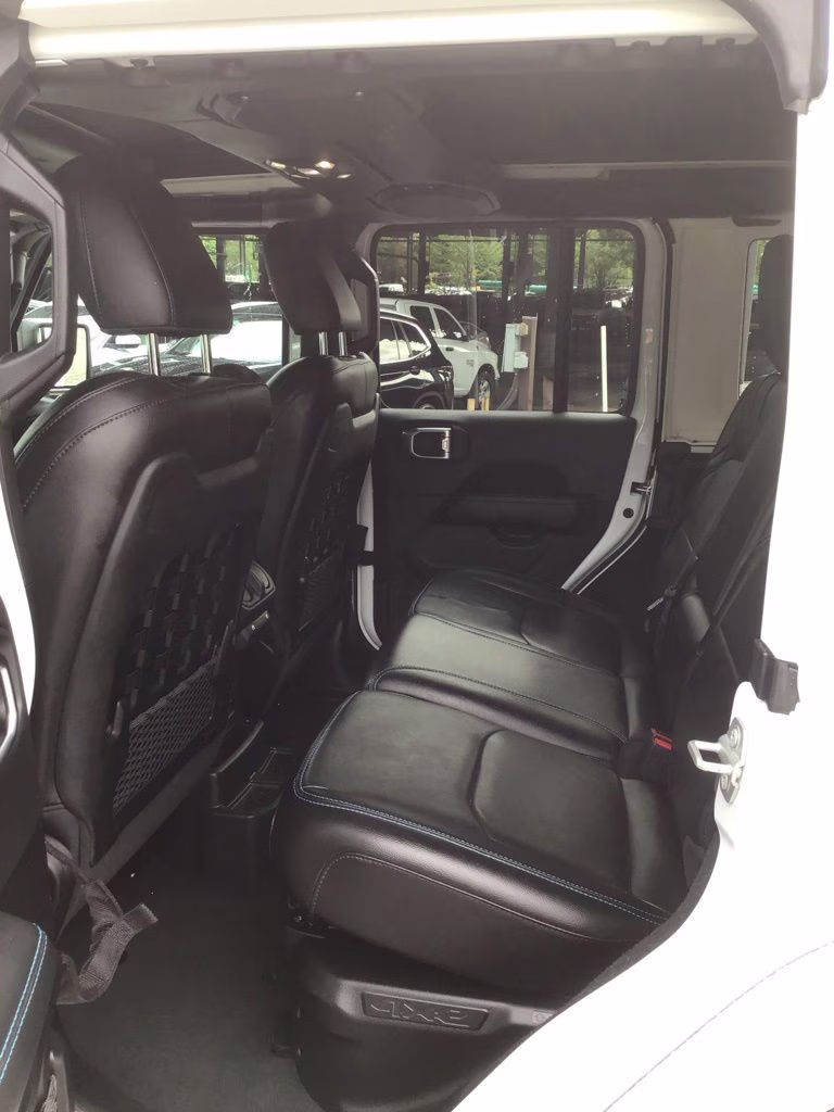 2023 Bright White Clearcoat Jeep Wrangler Rubicon 4xe 4X4 SUV