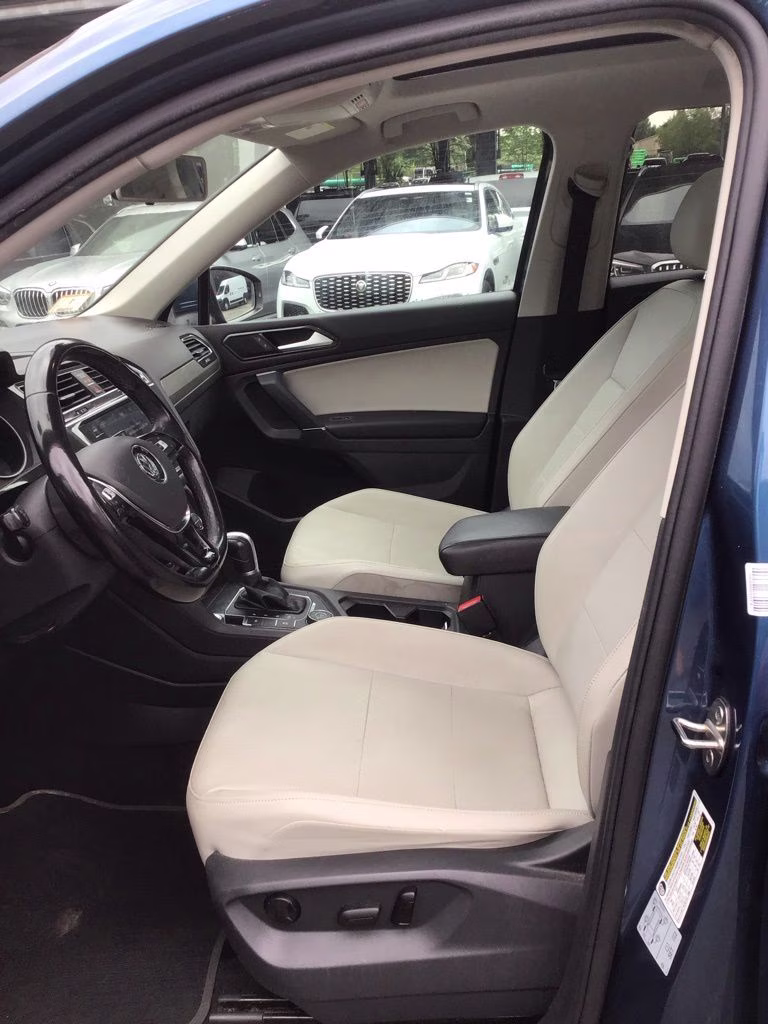 2018 Blue Metallic Volkswagen Tiguan 2.0T SEL AWD SUV