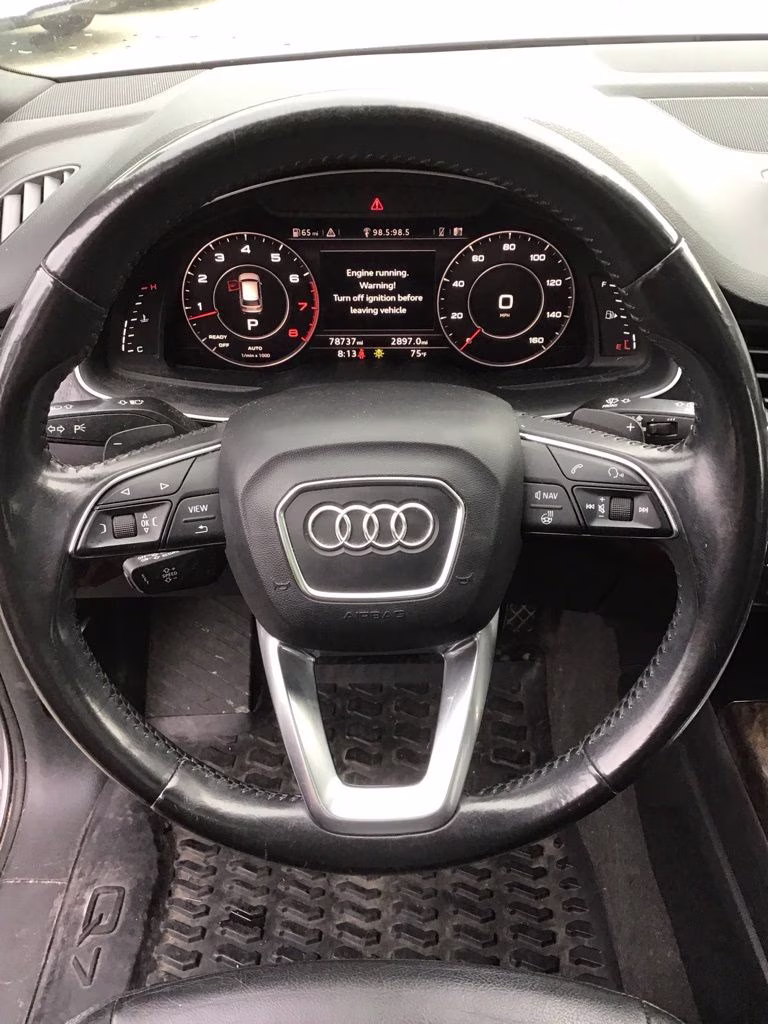 2017 Silver Metallic Audi Q7 3.0T Premium Plus AWD SUV