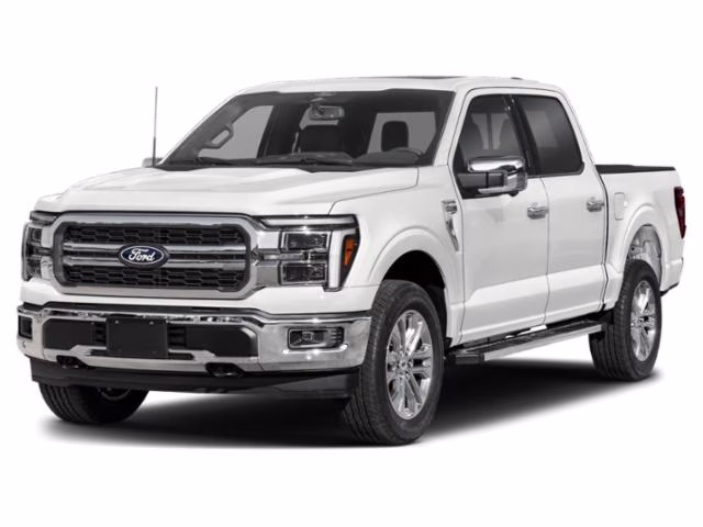 2026 Oxford White Ford F-150 LARIAT Crew Cab Pickup 4X4 Truck