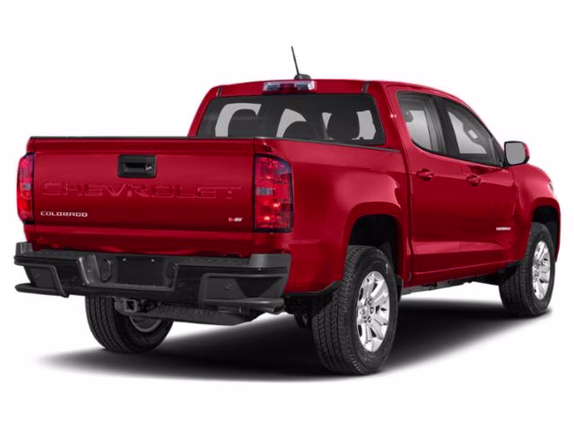 2021 Cherry Red Tintcoat Chevrolet Colorado 4WD LT 4X4 Truck
