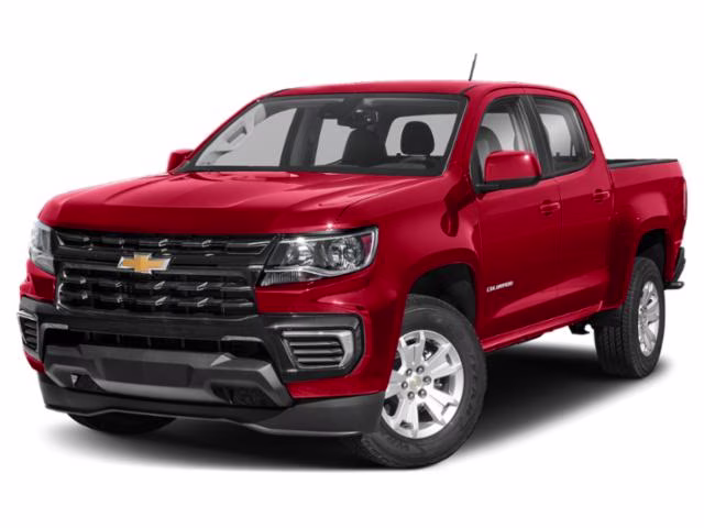 2021 Cherry Red Tintcoat Chevrolet Colorado 4WD LT 4X4 Truck