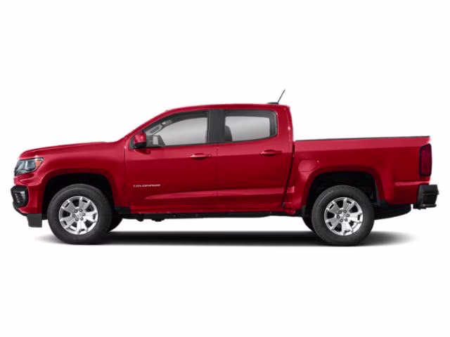 2021 Cherry Red Tintcoat Chevrolet Colorado 4WD LT 4X4 Truck