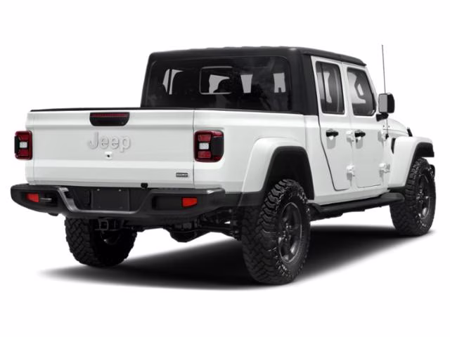 2020 Bright White Clearcoat Jeep Gladiator Overland 4X4 Truck
