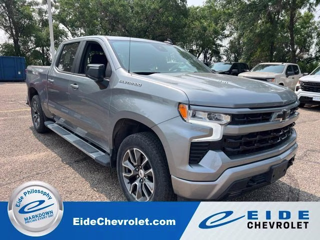2023 Sterling Gray Metallic Chevrolet Silverado 1500 RST 4X4 Truck