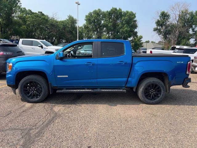 2022 Dynamic Blue Metallic GMC Canyon Elevation 4X4 Truck