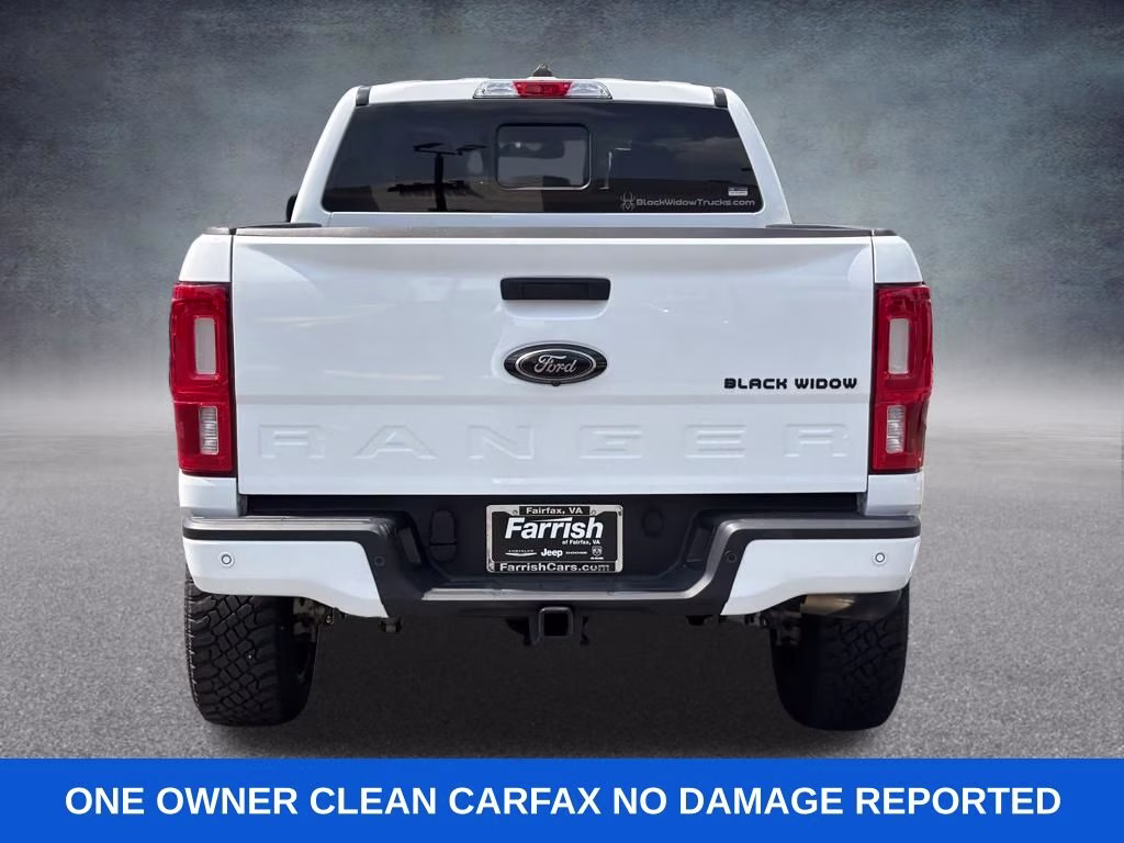 2022 Oxford White Ford Ranger XLT BLACK WIDOW 4X4 Truck