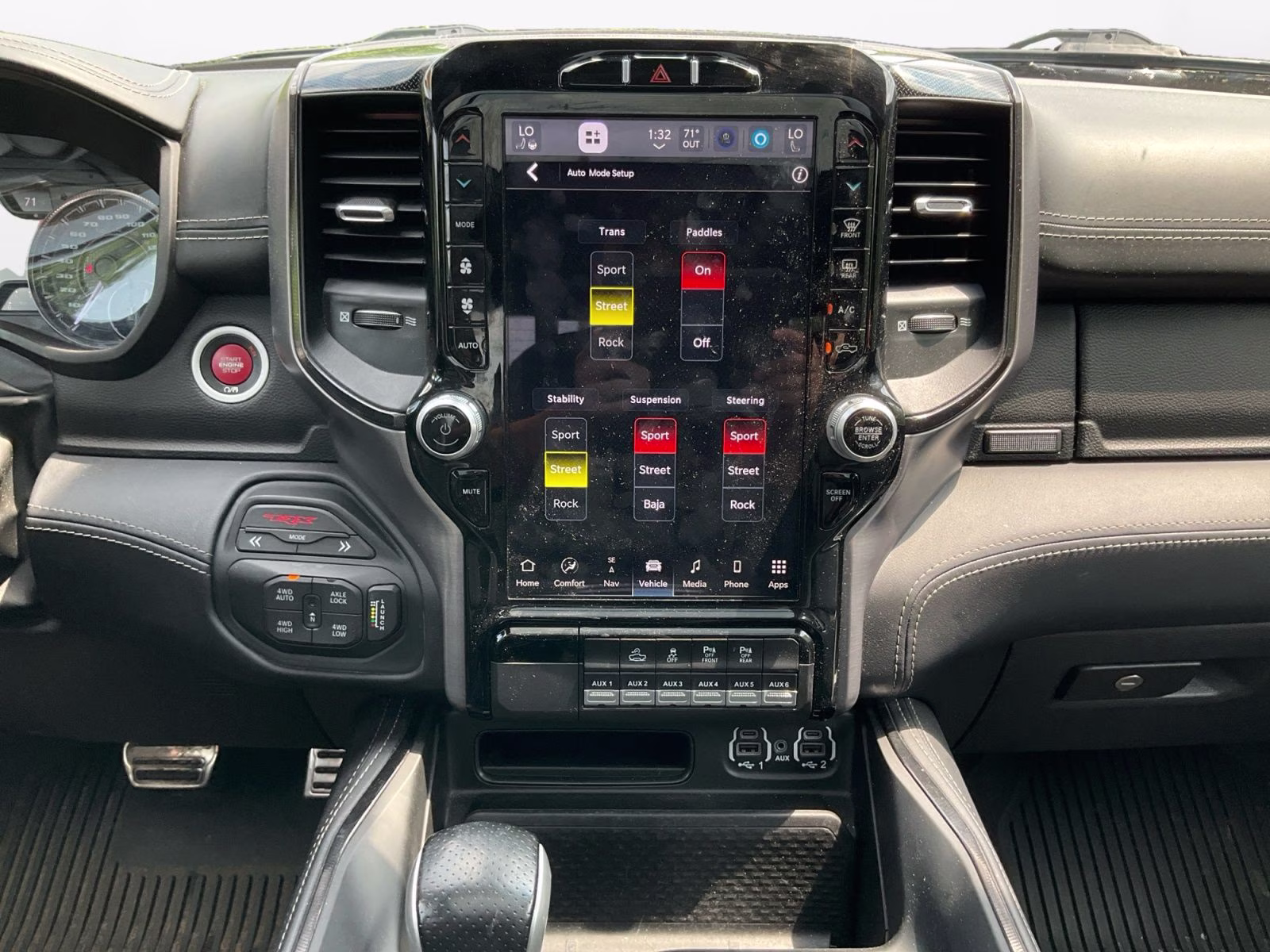 2022 Diamond Black Crystal Pearlcoat Ram 1500 TRX 4X4 Truck
