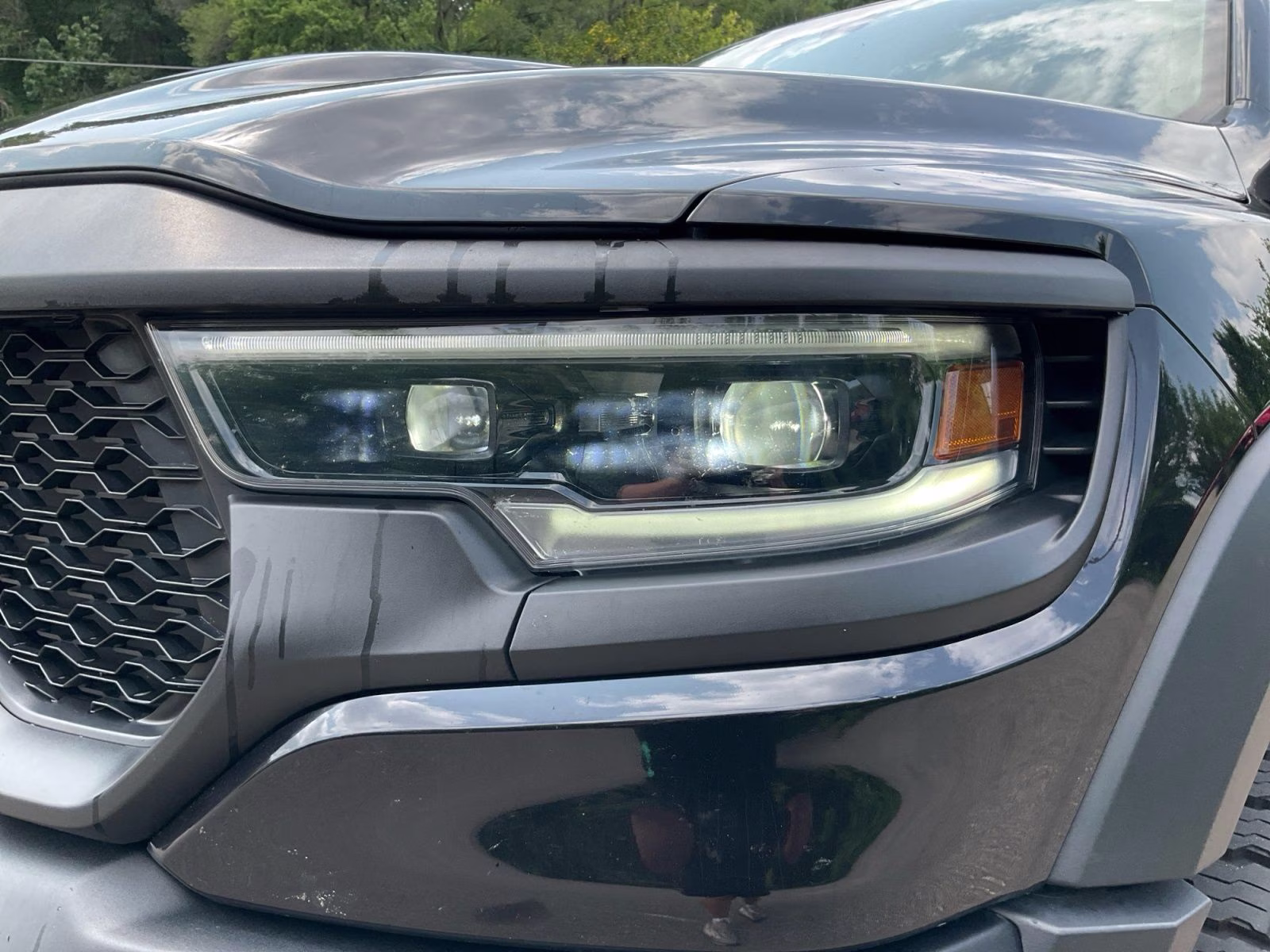 2022 Diamond Black Crystal Pearlcoat Ram 1500 TRX 4X4 Truck