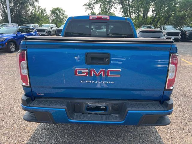 2022 Dynamic Blue Metallic GMC Canyon Elevation 4X4 Truck